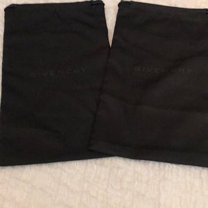 2 Givenchy Paris dust bags